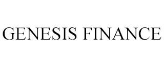 GENESIS FINANCE trademark