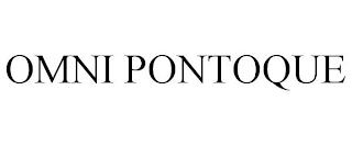 OMNI PONTOQUE trademark