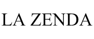 LA ZENDA trademark