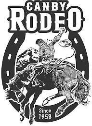 CANBY RODEO SINCE 1958 trademark