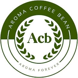 AROMA COFFEE BEAN ACB AROMA FOREVER trademark