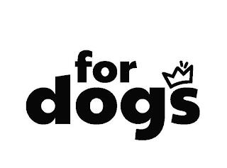 FOR DOGS trademark