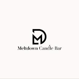 MD MELTDOWN CANDLE BAR trademark