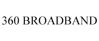 360 BROADBAND trademark