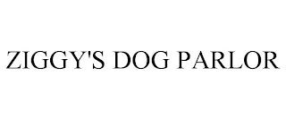 ZIGGY'S DOG PARLOR trademark