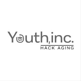 YOUTH,INC. HACK AGING trademark