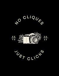 NO CLIQUES JUST CLICKS ESTD 2023 trademark