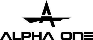 A ALPHA ONE trademark