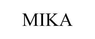 MIKA trademark