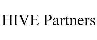 HIVE PARTNERS trademark