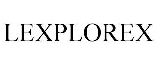 LEXPLOREX trademark