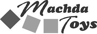 MACHDA TOYS trademark