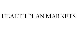 HEALTH PLAN MARKETS trademark