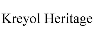 KREYOL HERITAGE trademark