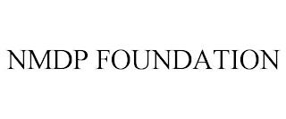 NMDP FOUNDATION trademark