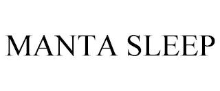 MANTA SLEEP trademark