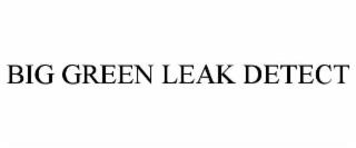 BIG GREEN LEAK-DETECT trademark