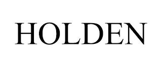 HOLDEN trademark