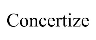 CONCERTIZE trademark