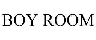 BOY ROOM trademark