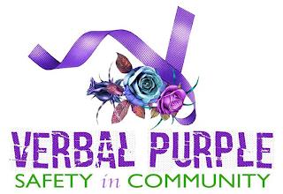 VERBAL PURPLE SAFETY IN COMMUNITY trademark