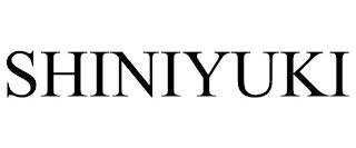 SHINIYUKI trademark