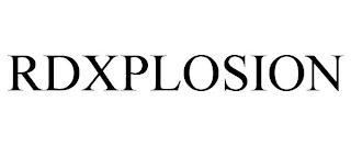 RDXPLOSION trademark