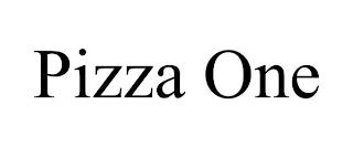 PIZZA ONE trademark