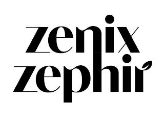 ZENIX ZEPHIR trademark