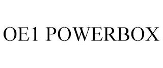 OE1 POWERBOX trademark