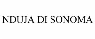 NDUJA D'SONOMA trademark