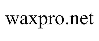 WAXPRO.NET trademark