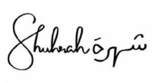 SHUHRAH trademark