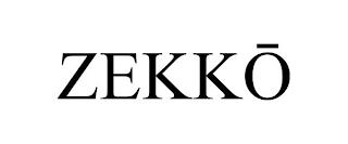 ZEKKO trademark