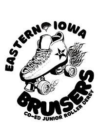 EASTERN IOWA BRUISERS I.C CO-ED JUNIOR ROLLER DERBY trademark