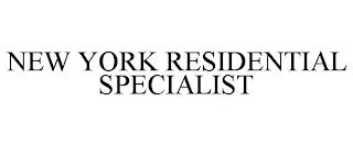 NEW YORK RESIDENTIAL SPECIALIST trademark