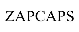 ZAPCAPS trademark