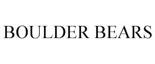 BOULDER BEARS trademark