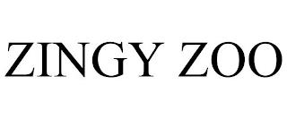 ZINGY ZOO trademark