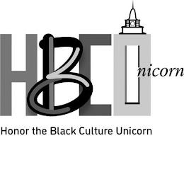 HBCUNICORN HONOR THE BLACK CULTURE UNICORN BLCK trademark