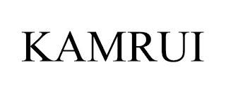 KAMRUI trademark