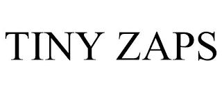 TINY ZAPS trademark