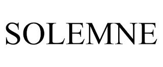 SOLEMNE trademark