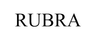 RUBRA trademark