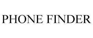 PHONE FINDER trademark