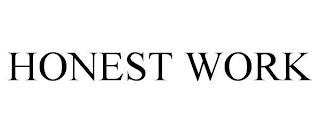 HONEST WORK trademark