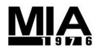 MIA 1976 trademark