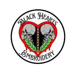 BLACK HEARTS EMBROIDERY trademark