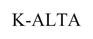 K-ALTA trademark