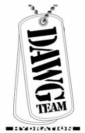 DAWG TEAM HYDRATION TM trademark